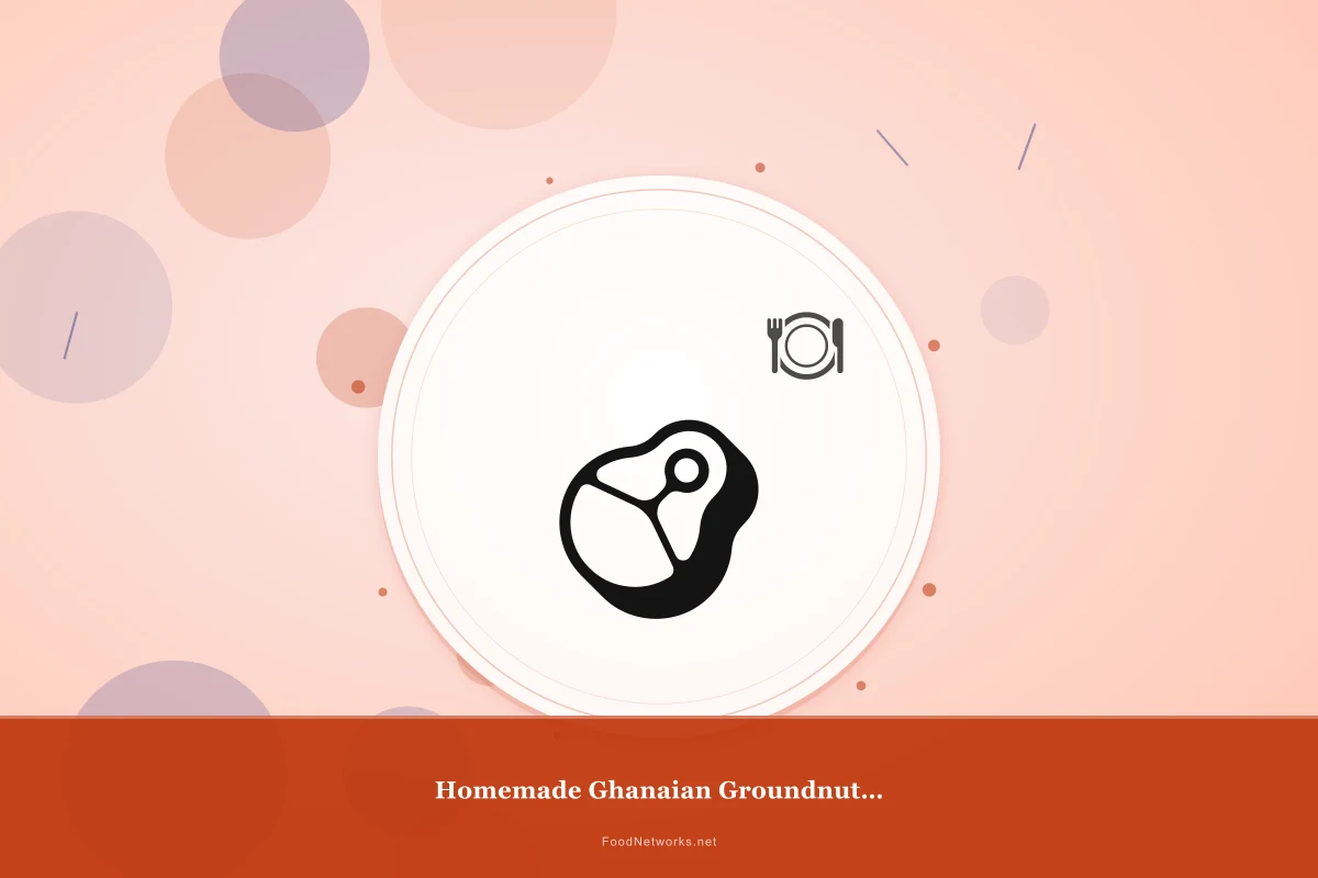 Why This Homemade Ghanaian Groundnuts for Dinner Recipe Works