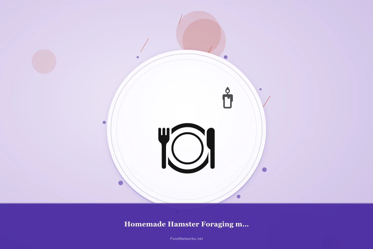 Why This Homemade Hamster Foraging mix with Boiled egg (small amount) Recipe Works