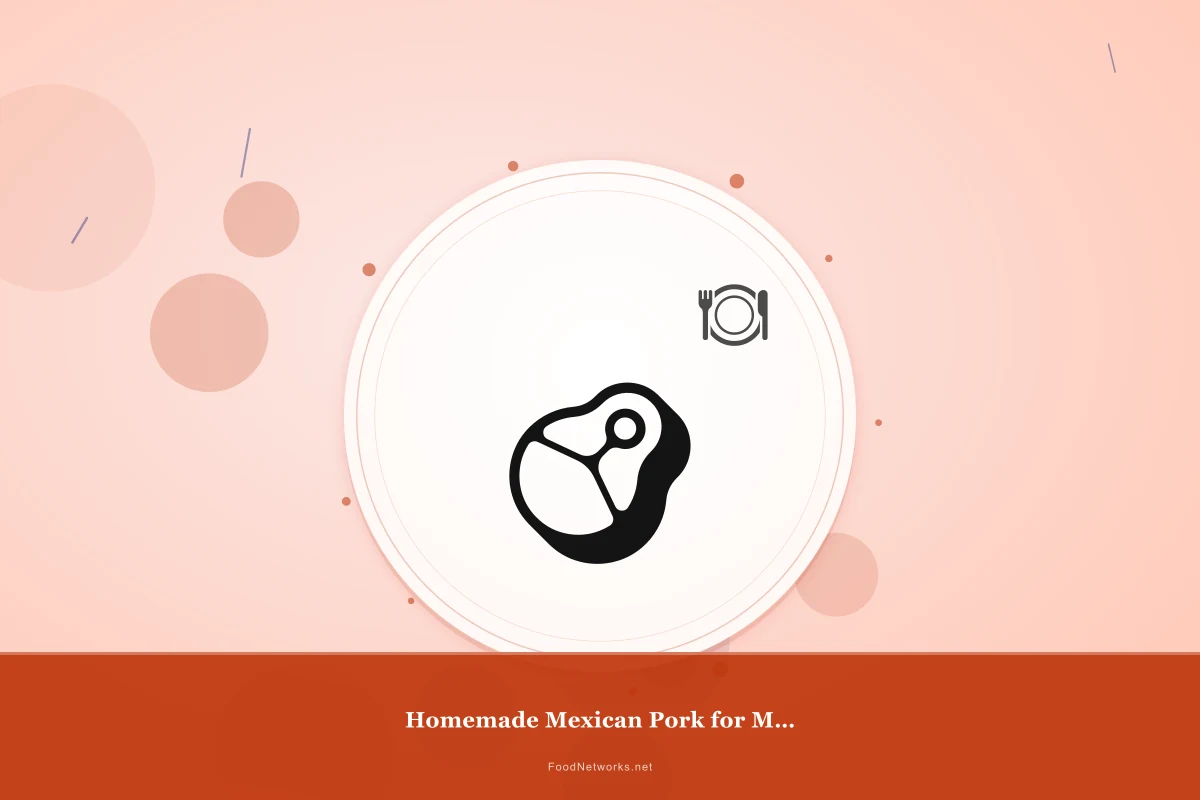Why This Homemade Mexican Pork for Meal Prep Recipe Works