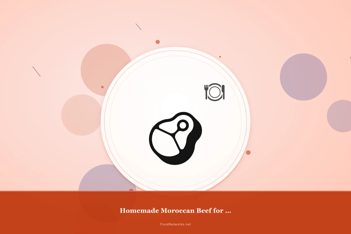 Why This Homemade Moroccan Beef for Lunch Recipe Works