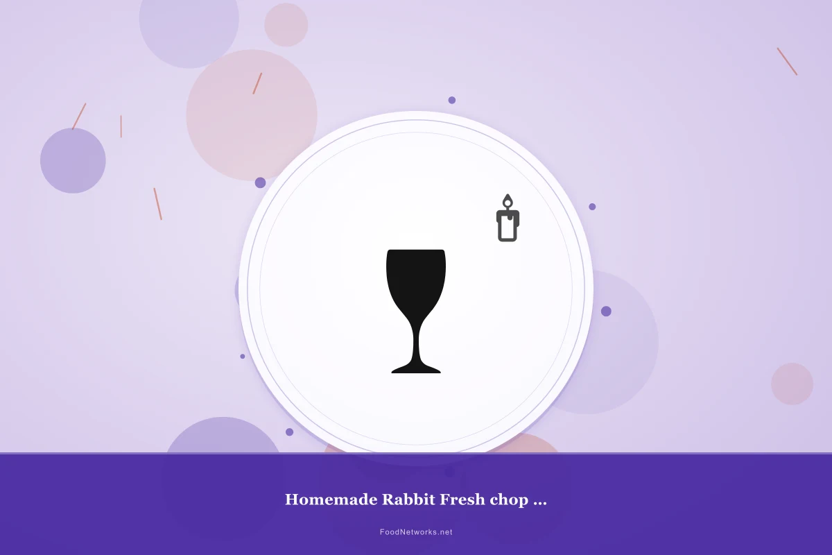 Why This Homemade Rabbit Fresh chop with Occasional egg (rare) Recipe Works