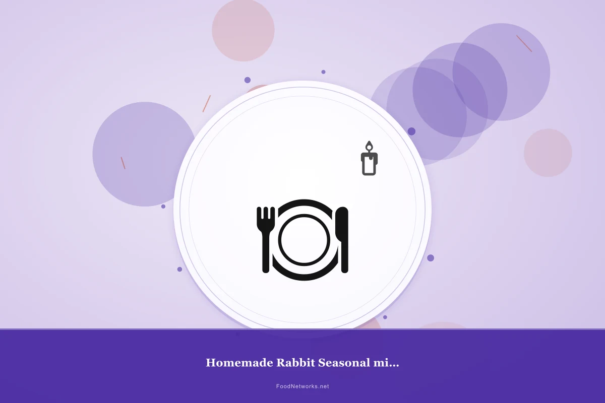 Why This Homemade Rabbit Seasonal mix with Occasional egg (rare) Recipe Works
