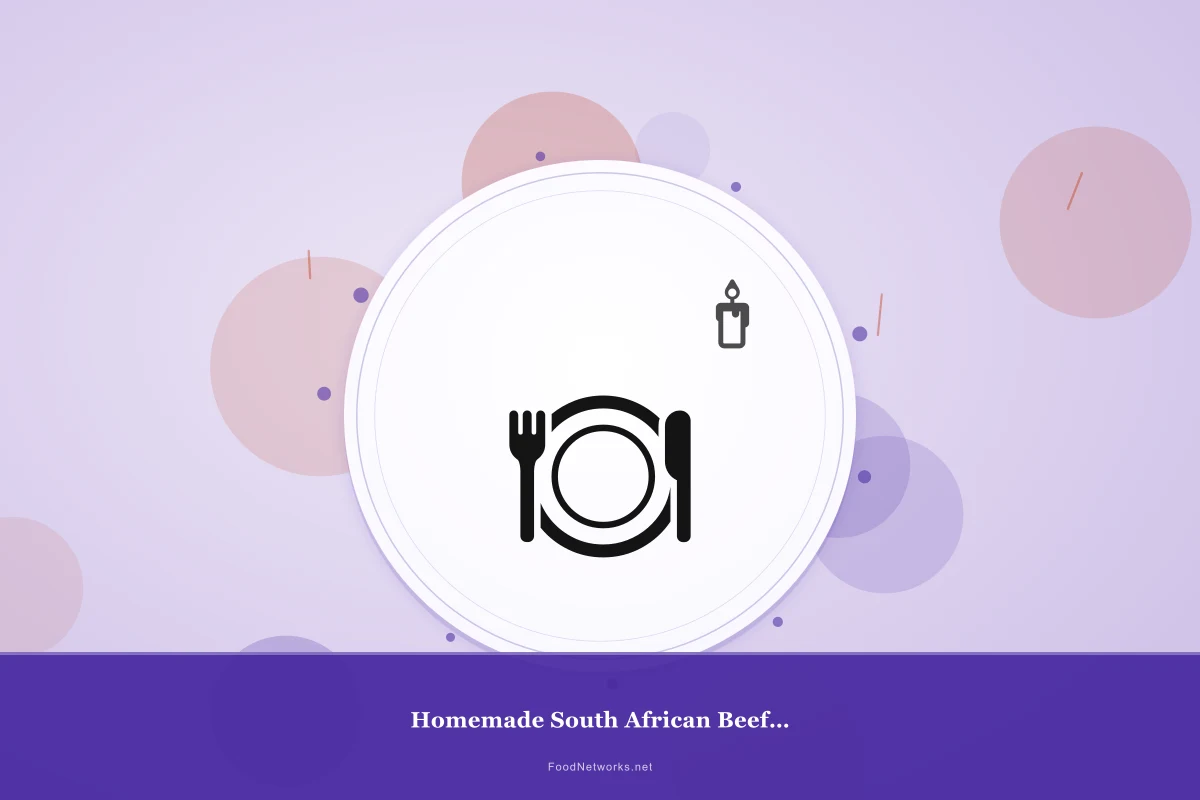 Why This Homemade South African Beef for Meal Prep Recipe Works