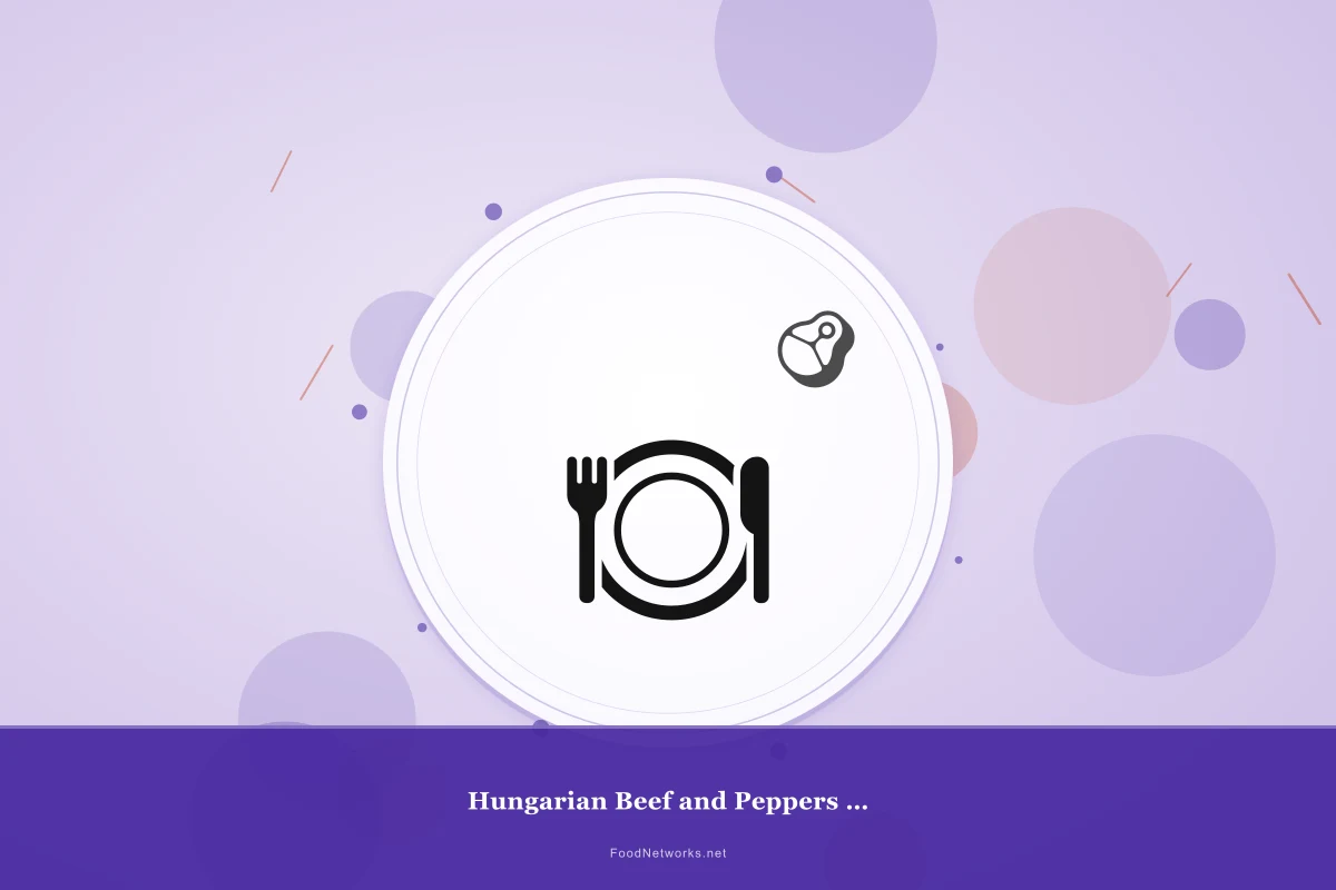 Why This Hungarian Beef and Peppers Stew Recipe Works