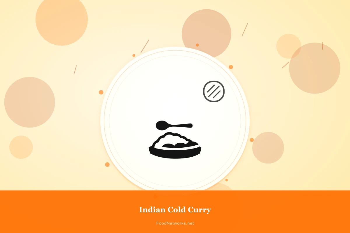 Why This Indian Cold Curry Recipe Works