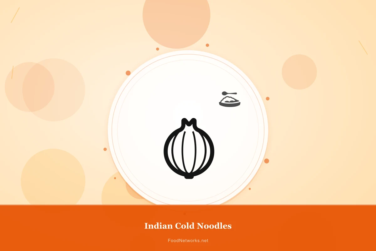 Why This Indian Cold Noodles Recipe Works