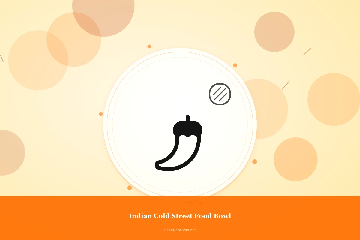 Why This Indian Cold Street Food Bowl Recipe Works