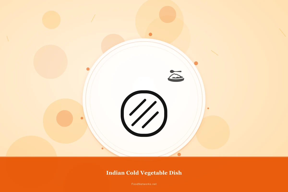 Why This Indian Cold Vegetable Dish Recipe Works