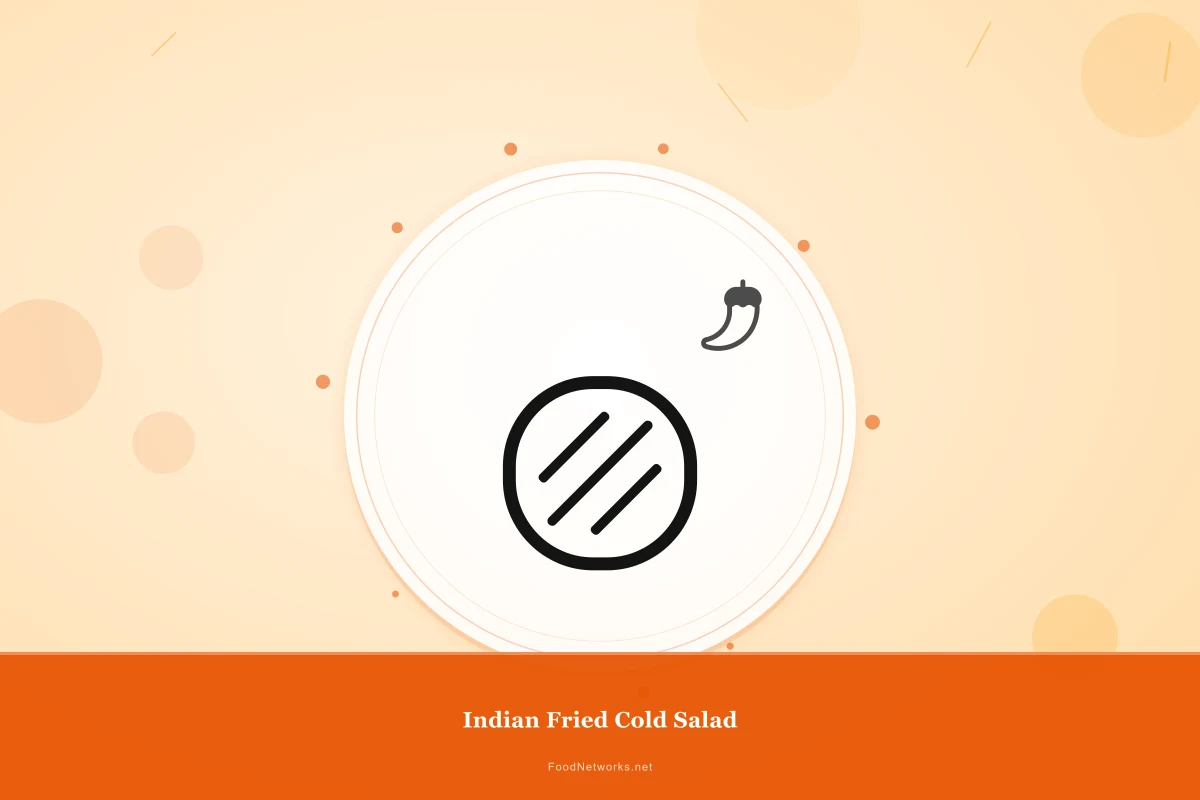 Why This Indian Fried Cold Salad Recipe Works