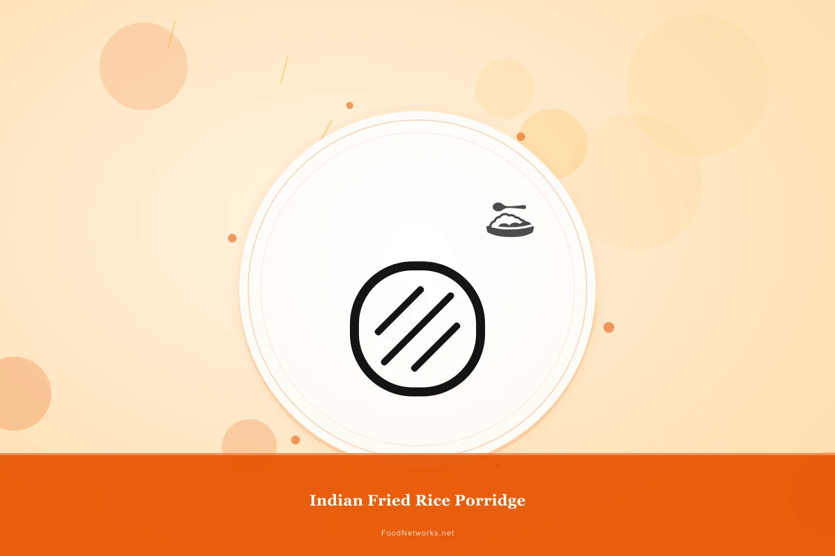 Why This Indian Fried Rice Porridge Recipe Works