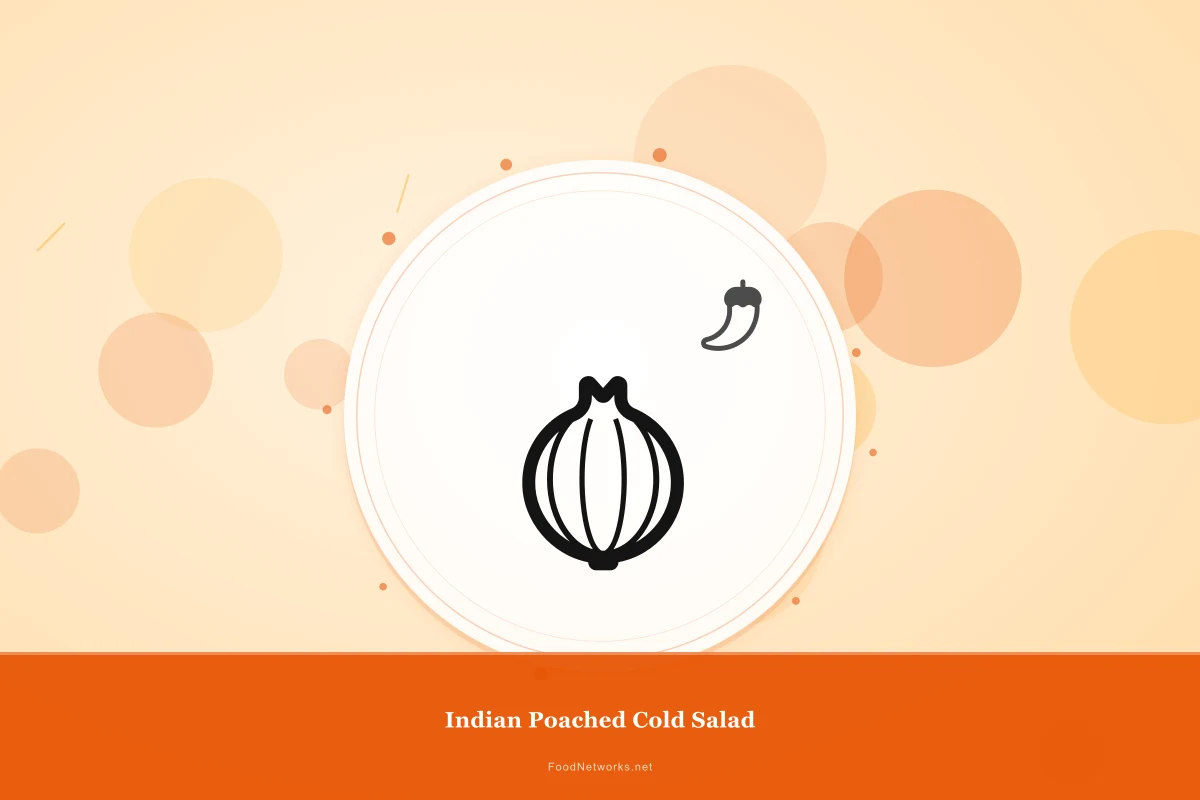 Why This Indian Poached Cold Salad Recipe Works