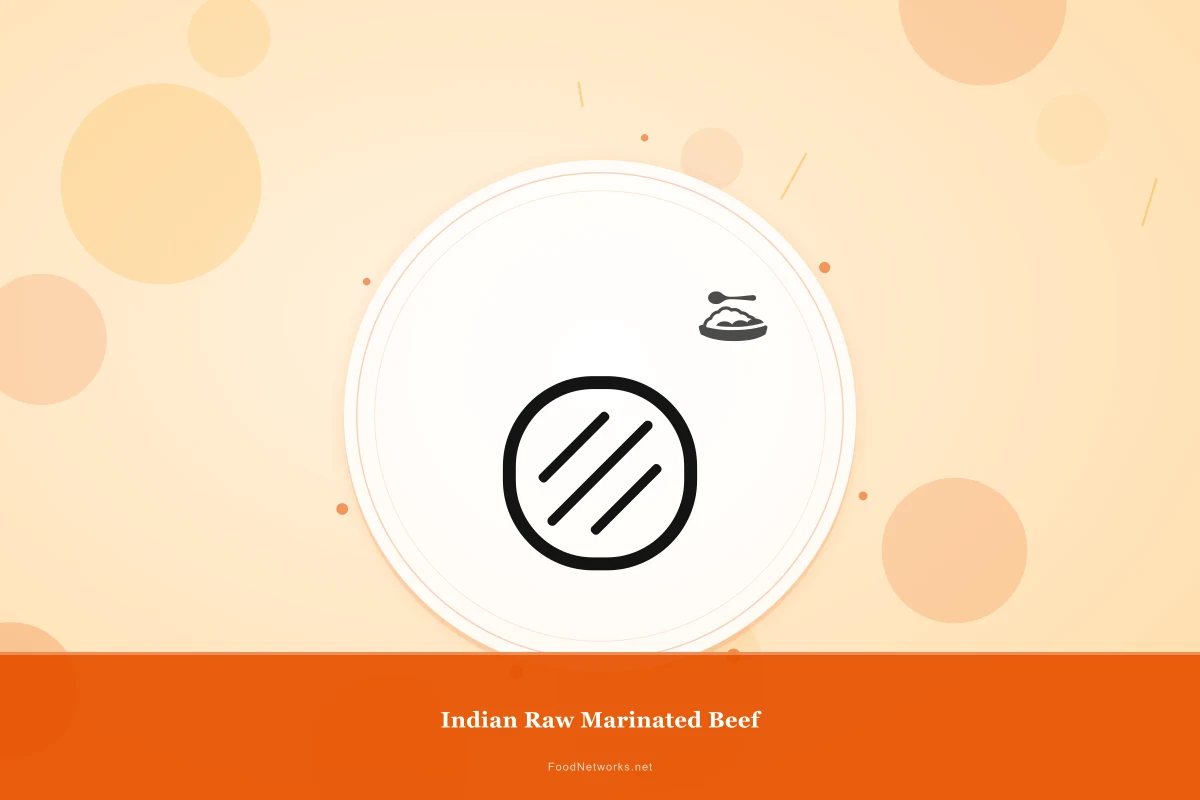 Why This Indian Raw Marinated Beef Recipe Works