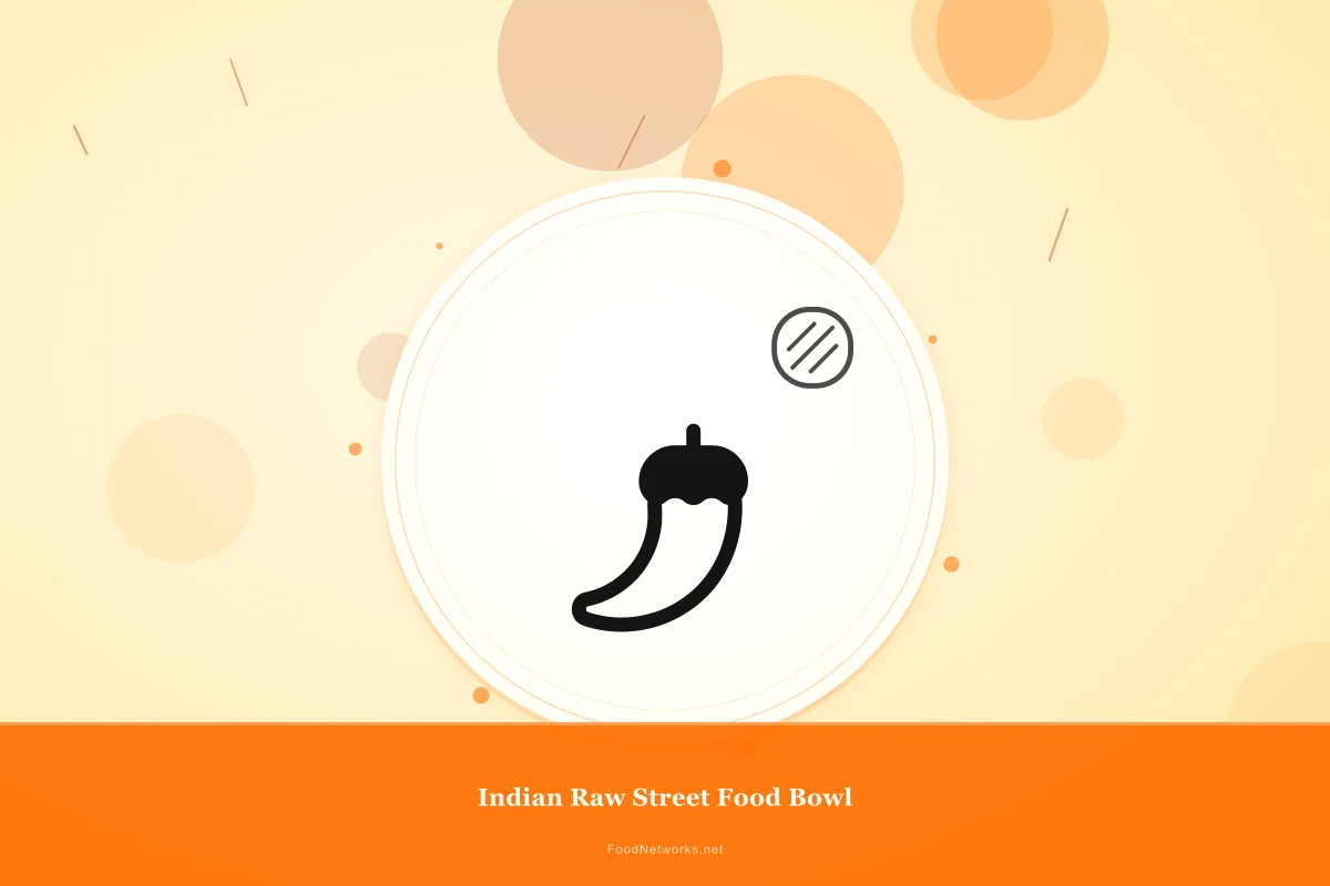 Why This Indian Raw Street Food Bowl Recipe Works