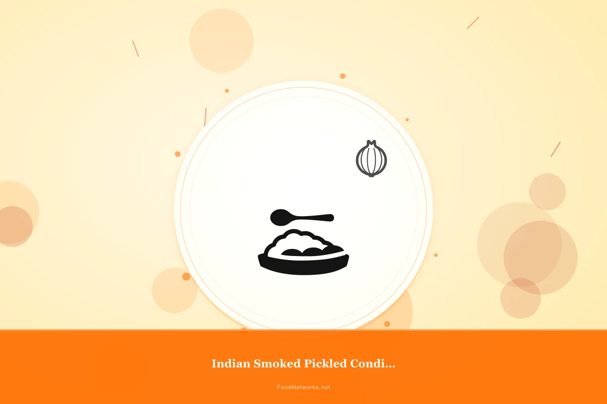 Why This Indian Smoked Pickled Condiment Recipe Works