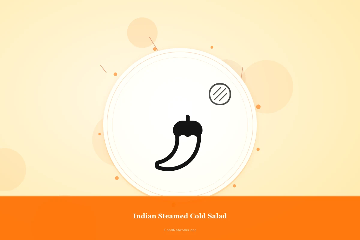 Why This Indian Steamed Cold Salad Recipe Works