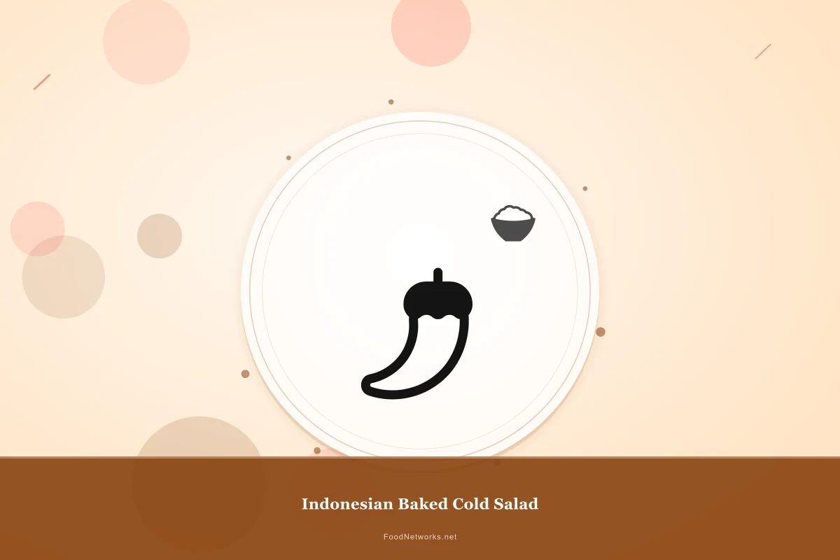 Why This Indonesian Baked Cold Salad Recipe Works