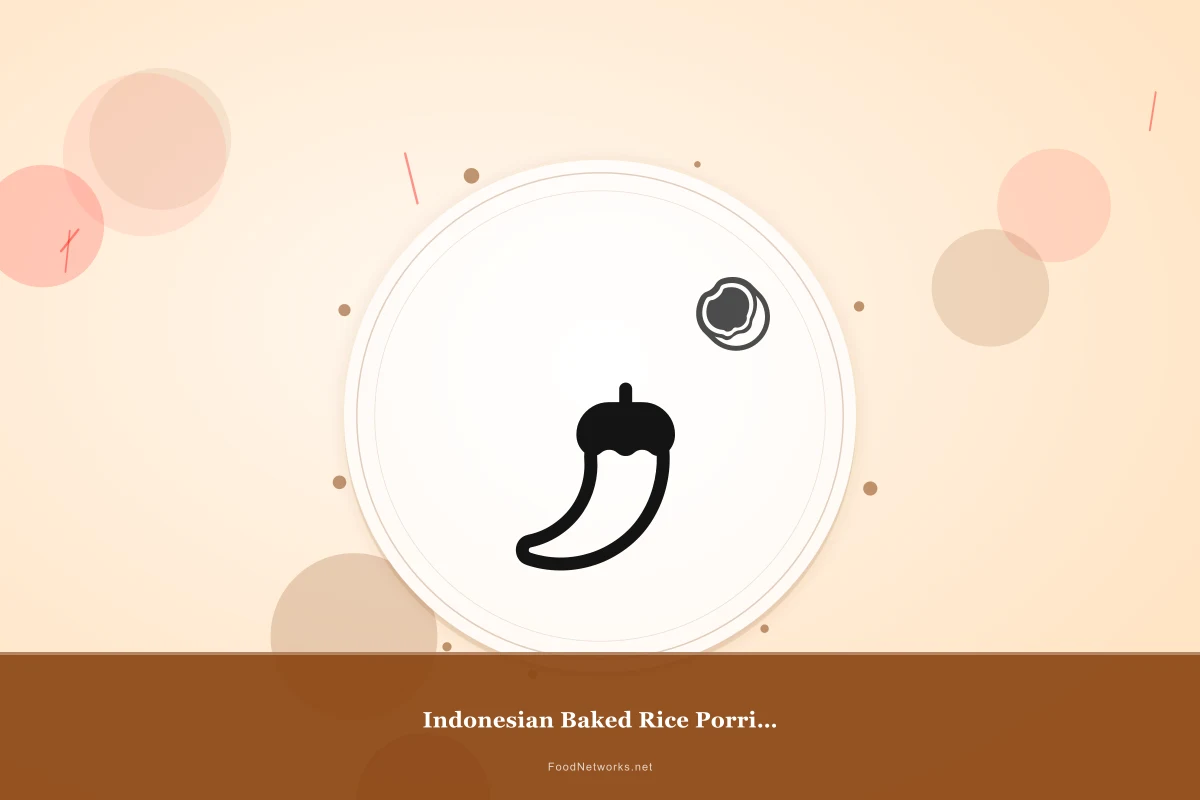 Why This Indonesian Baked Rice Porridge Recipe Works