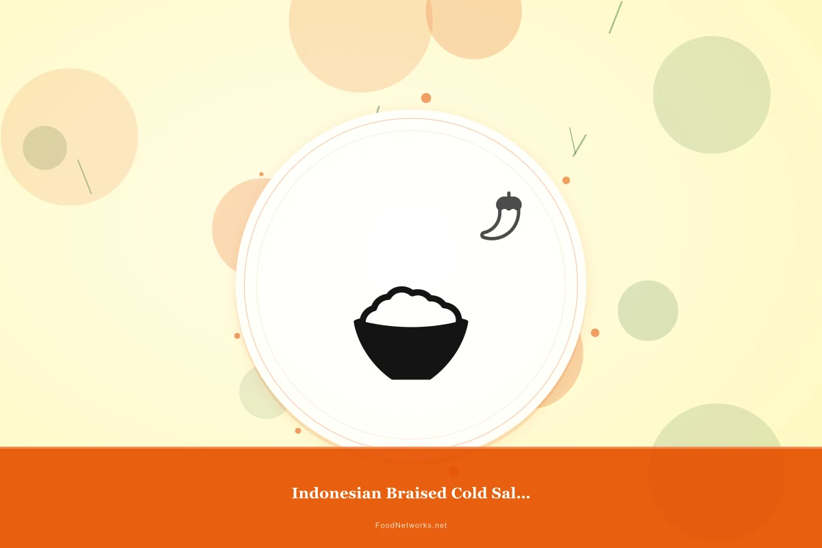 Why This Indonesian Braised Cold Salad Recipe Works