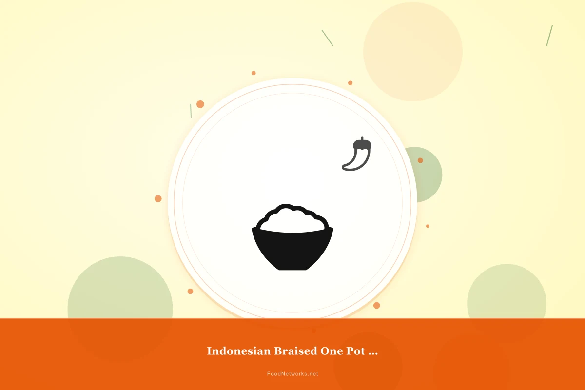 Why This Indonesian Braised One Pot Meal Recipe Works