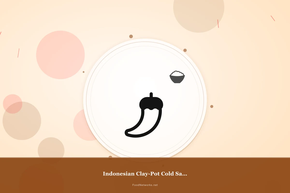 Why This Indonesian Clay-Pot Cold Salad Recipe Works