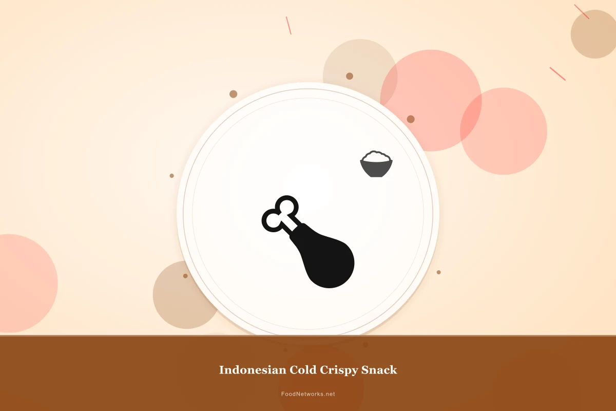 Why This Indonesian Cold Crispy Snack Recipe Works