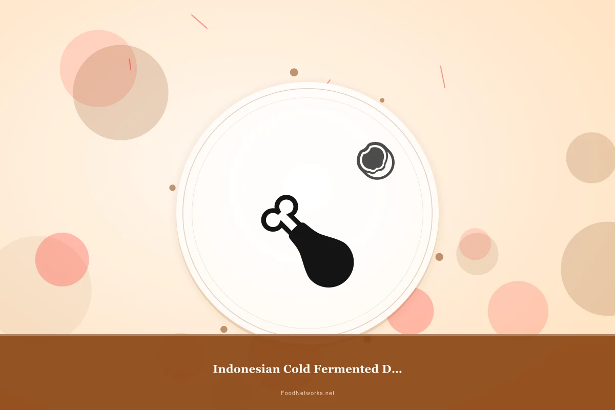Why This Indonesian Cold Fermented Dish Recipe Works