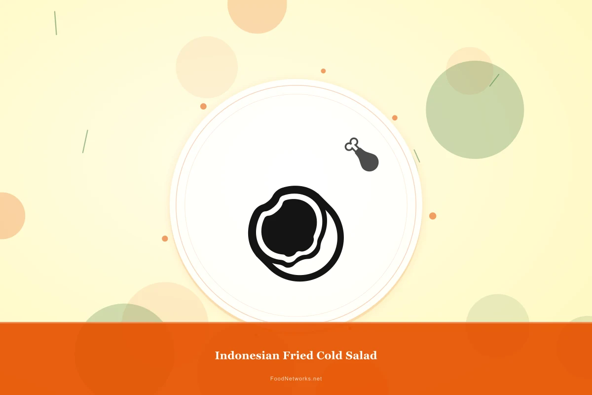 Why This Indonesian Fried Cold Salad Recipe Works