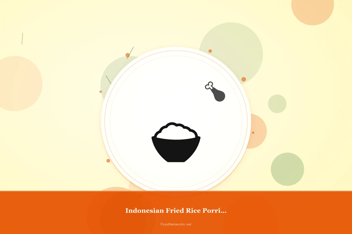 Why This Indonesian Fried Rice Porridge Recipe Works