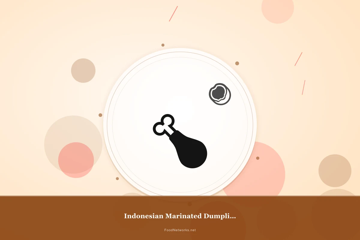 Why This Indonesian Marinated Dumpling Recipe Works