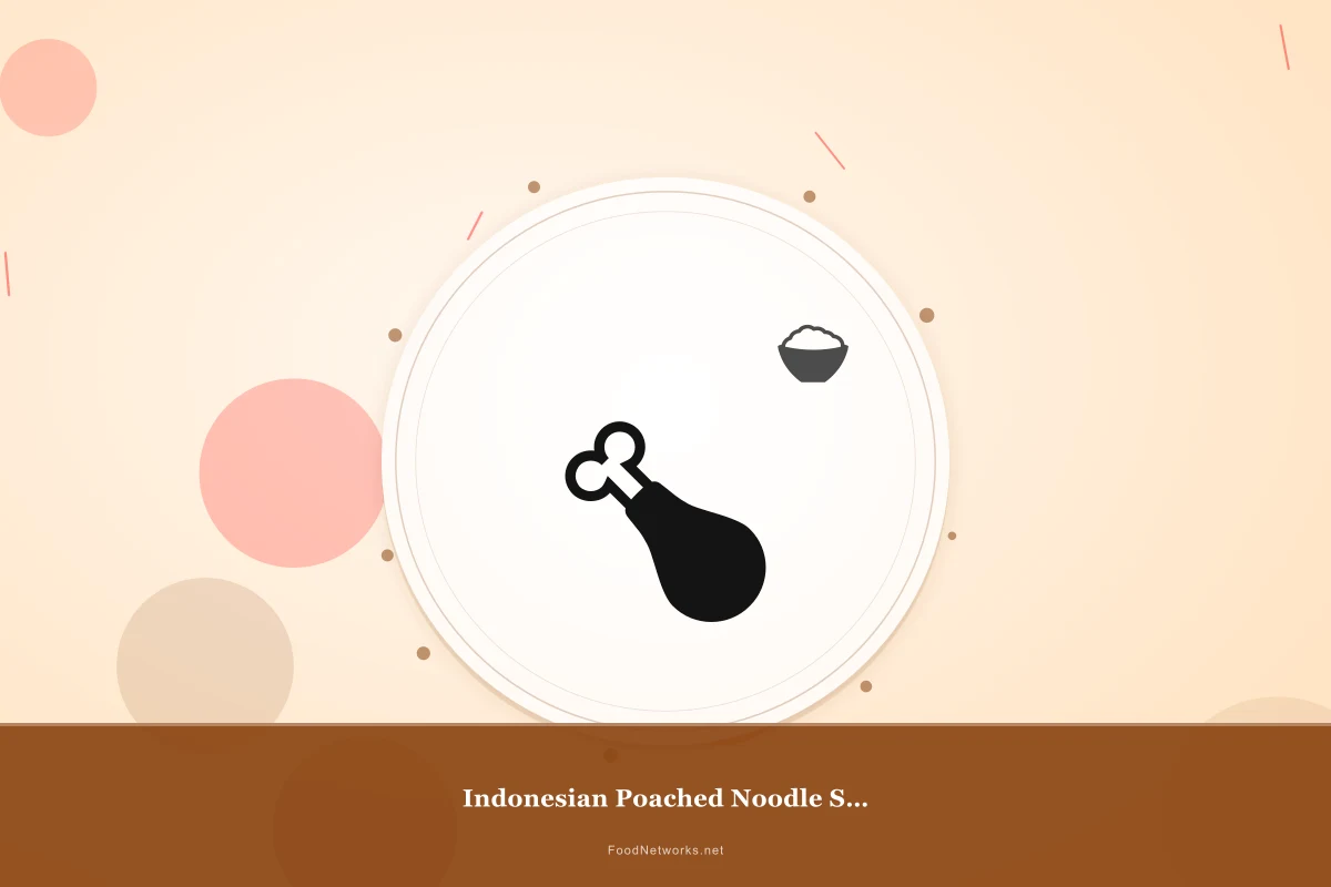 Why This Indonesian Poached Noodle Soup Recipe Works