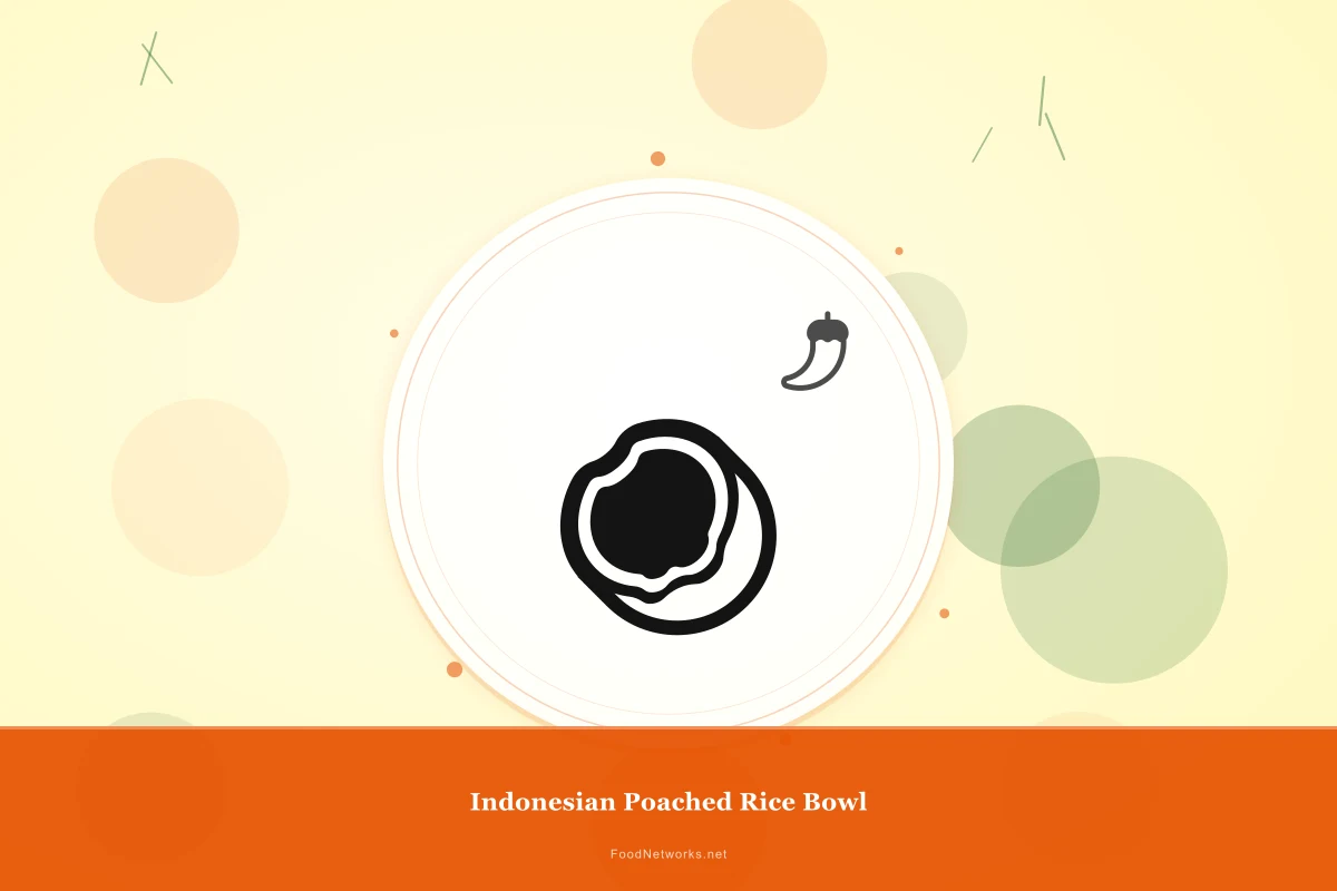 Why This Indonesian Poached Rice Bowl Recipe Works