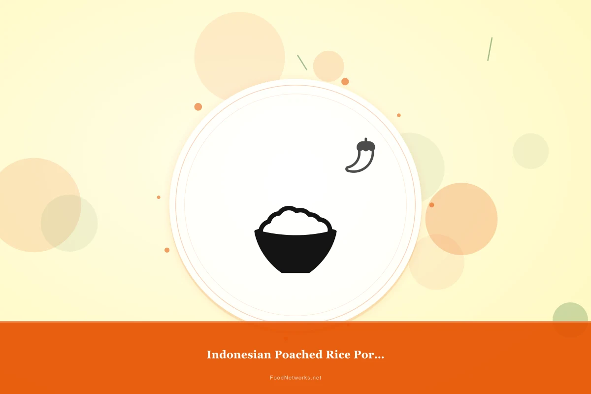 Why This Indonesian Poached Rice Porridge Recipe Works