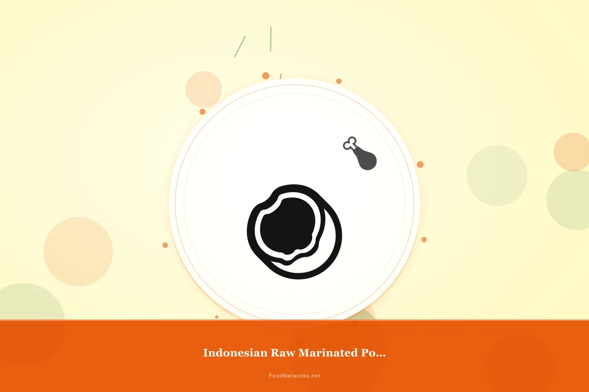 Why This Indonesian Raw Marinated Pork Recipe Works