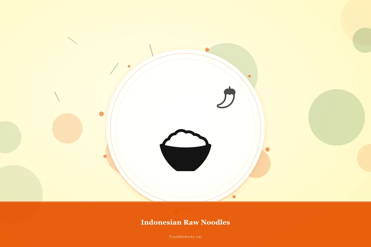 Why This Indonesian Raw Noodles Recipe Works