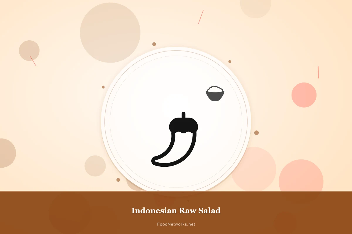 Why This Indonesian Raw Salad Recipe Works