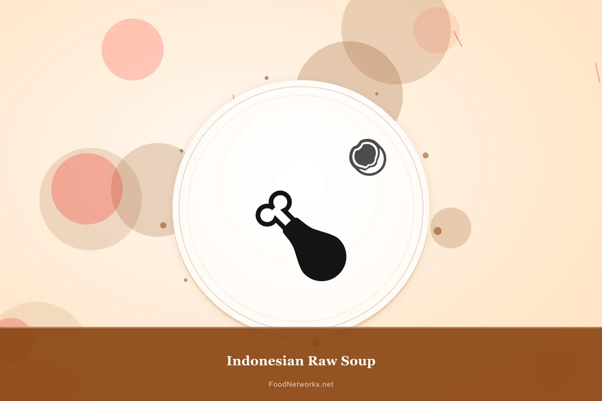 Why This Indonesian Raw Soup Recipe Works