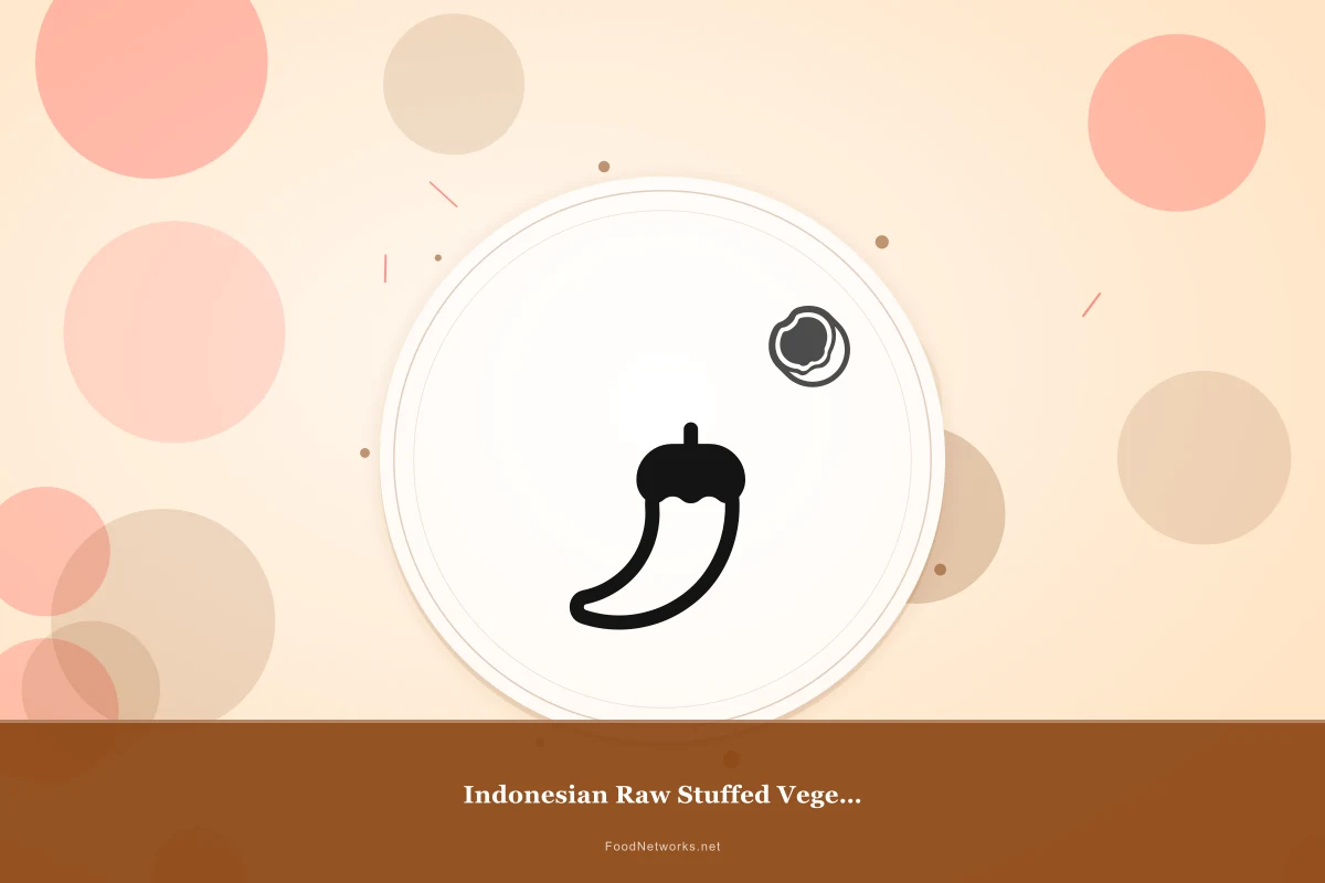 Why This Indonesian Raw Stuffed Vegetable Recipe Works