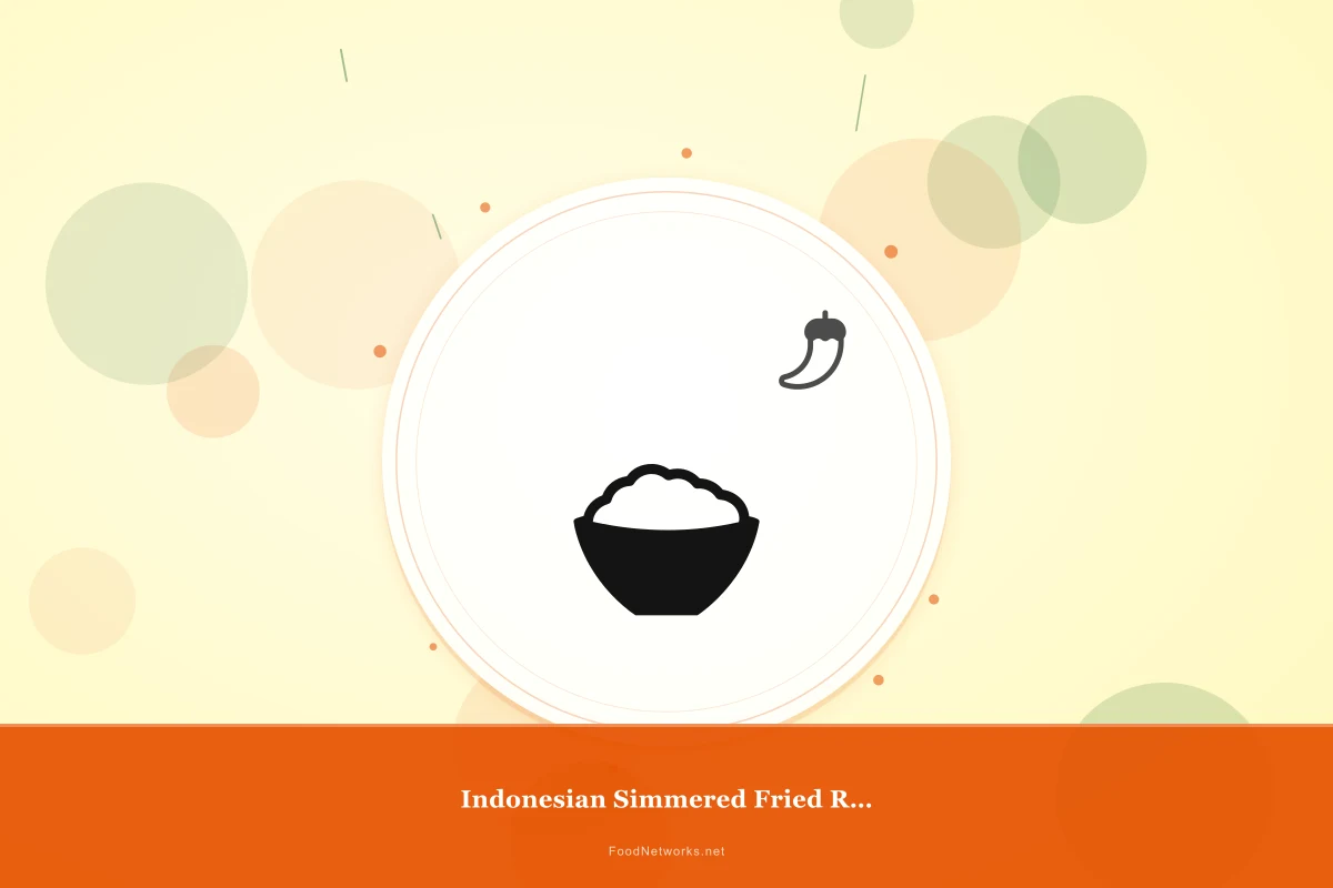 Why This Indonesian Simmered Fried Rice Recipe Works