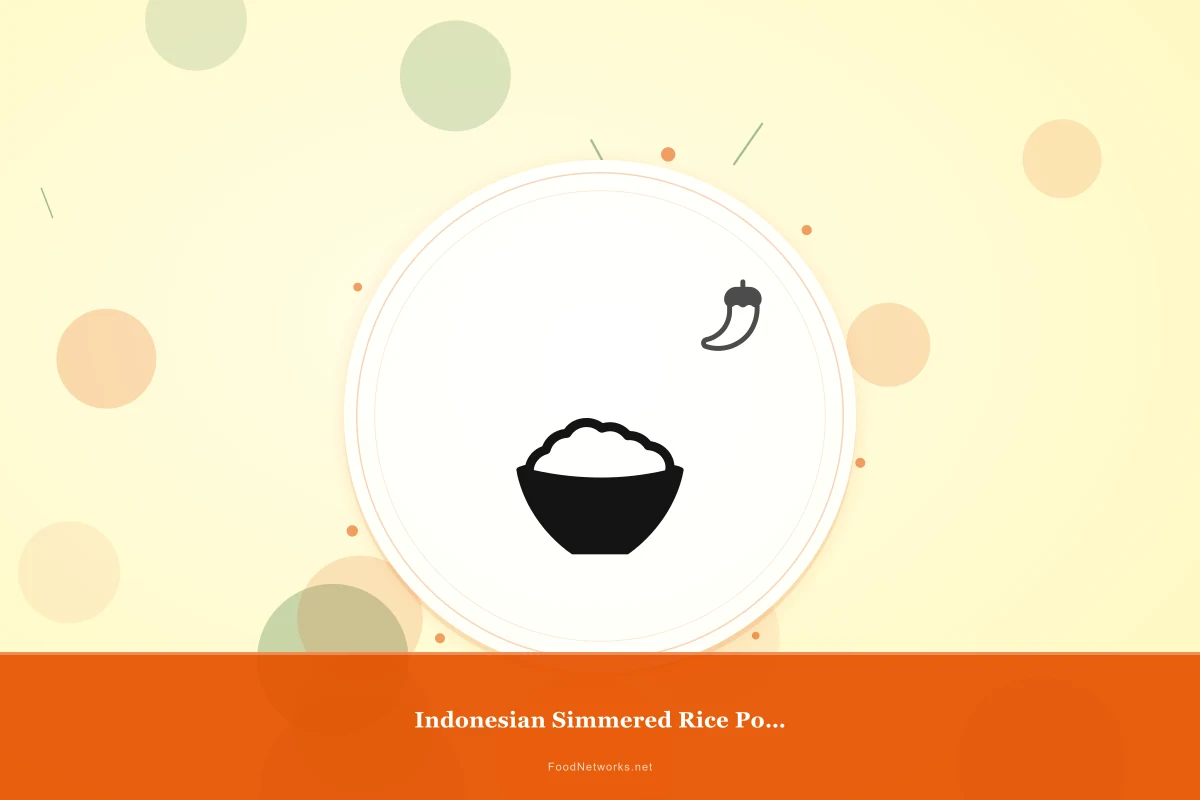 Why This Indonesian Simmered Rice Porridge Recipe Works