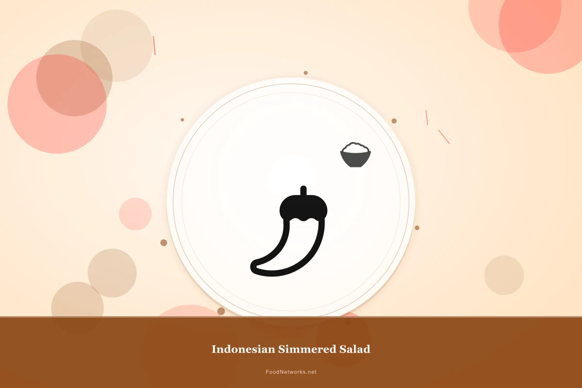 Why This Indonesian Simmered Salad Recipe Works