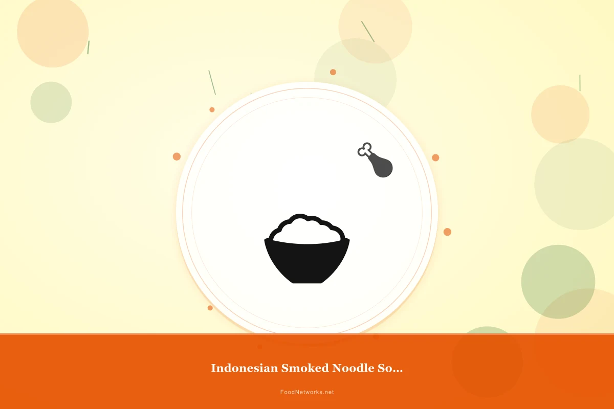 Why This Indonesian Smoked Noodle Soup Recipe Works