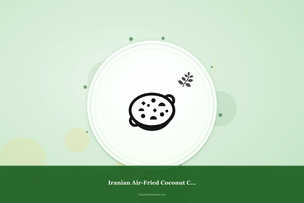 Why This Iranian Air-Fried Coconut Curry Recipe Works