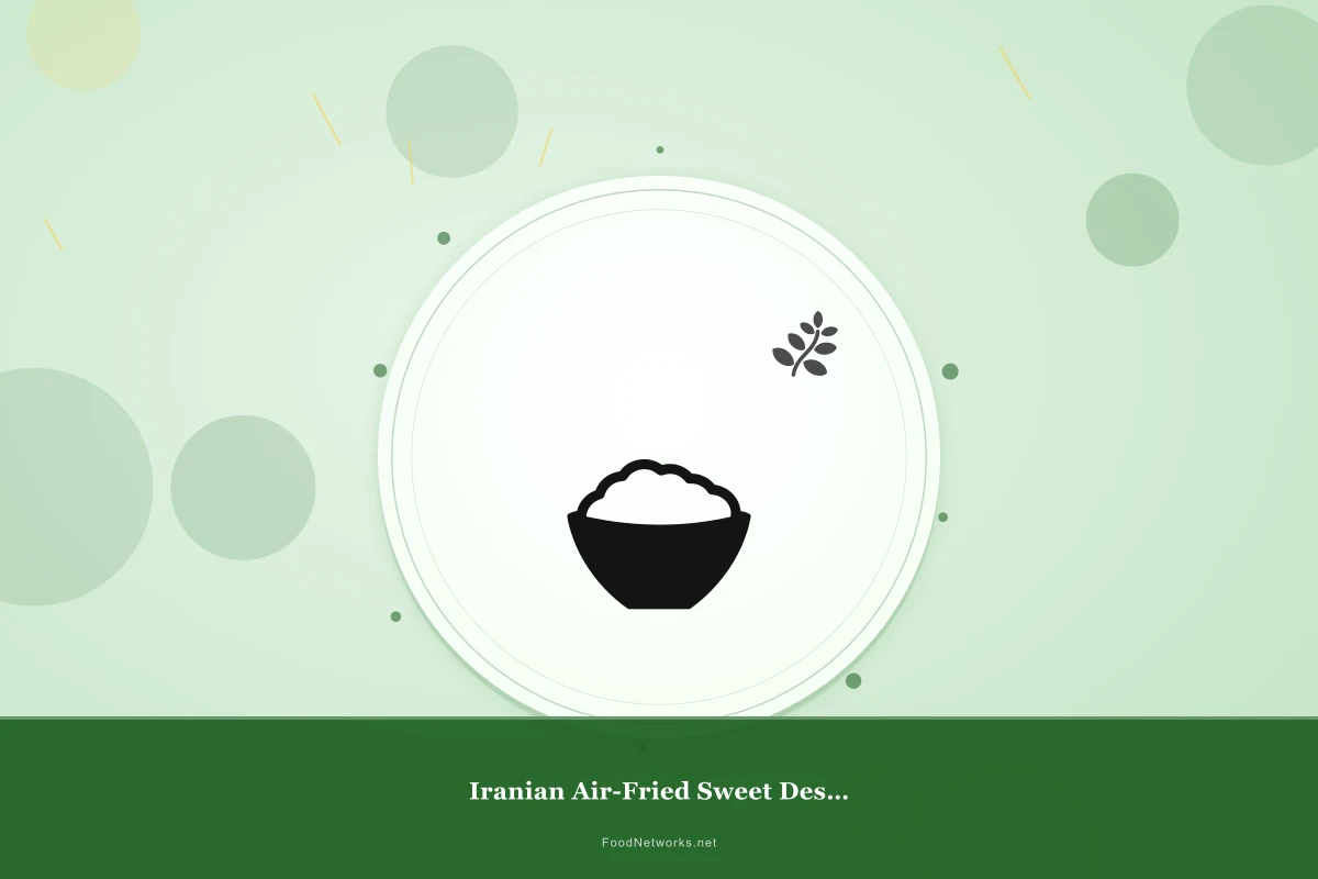 Why This Iranian Air-Fried Sweet Dessert Recipe Works