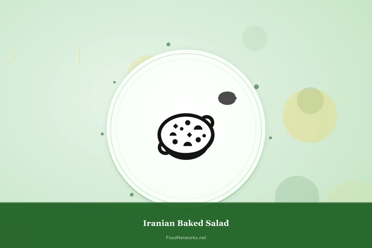 Why This Iranian Baked Salad Recipe Works