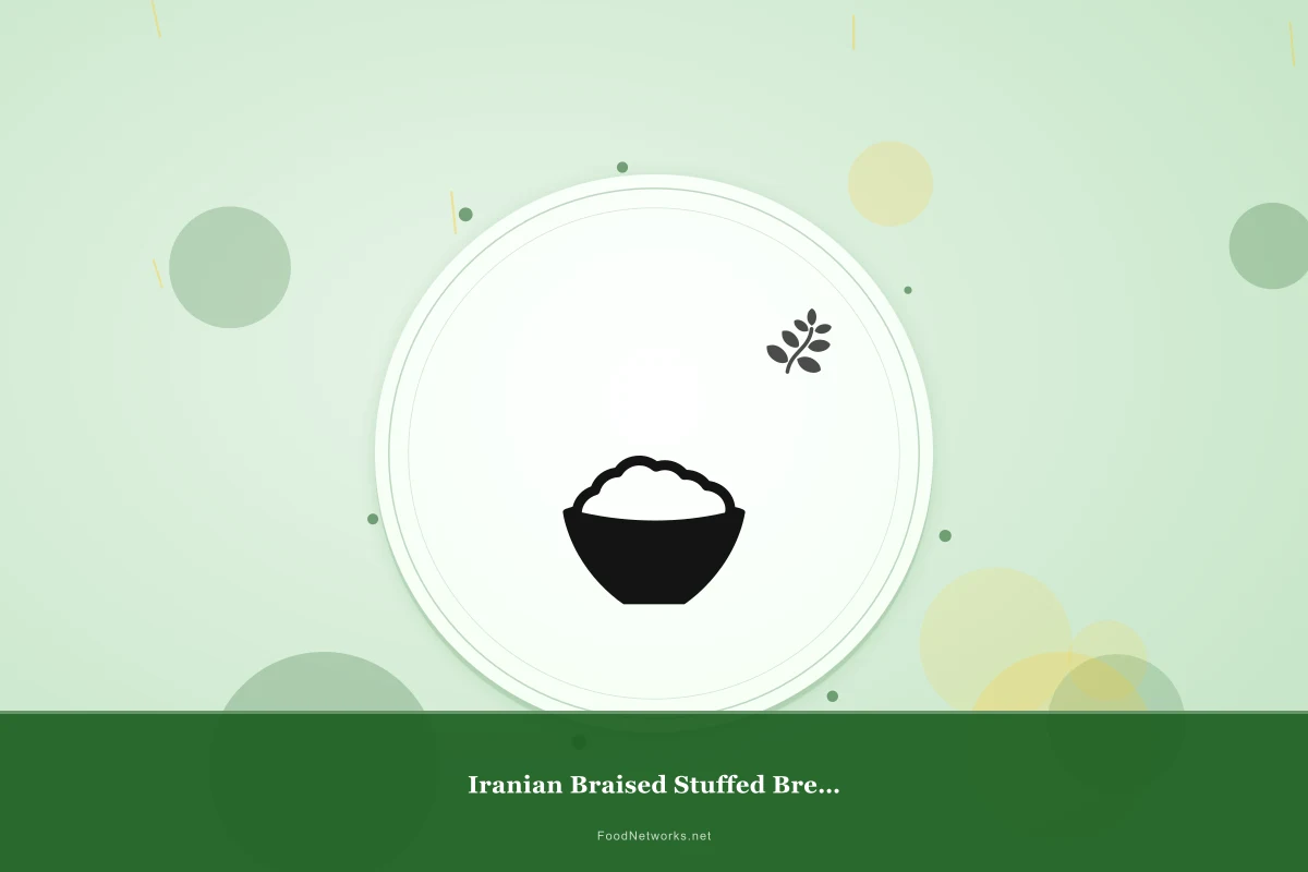 Why This Iranian Braised Stuffed Bread Recipe Works