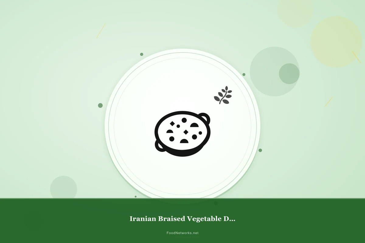 Why This Iranian Braised Vegetable Dish Recipe Works