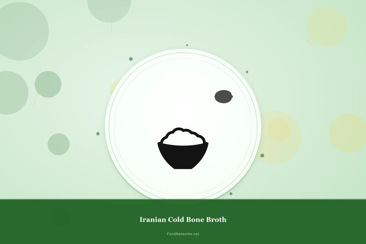 Why This Iranian Cold Bone Broth Recipe Works