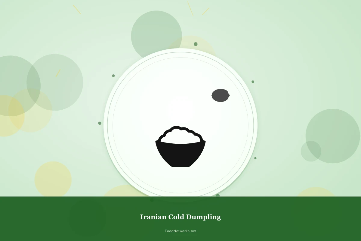 Why This Iranian Cold Dumpling Recipe Works