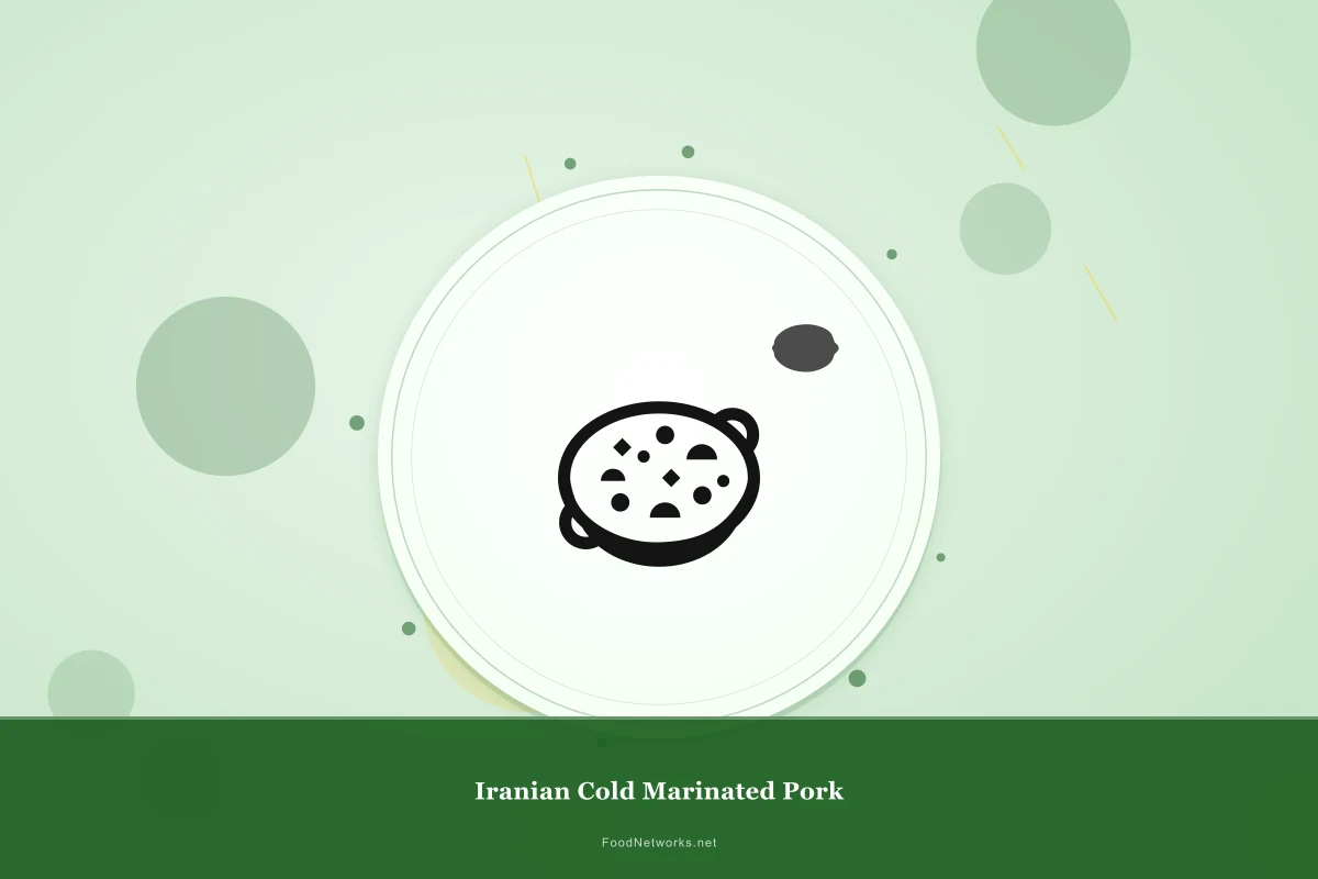 Why This Iranian Cold Marinated Pork Recipe Works