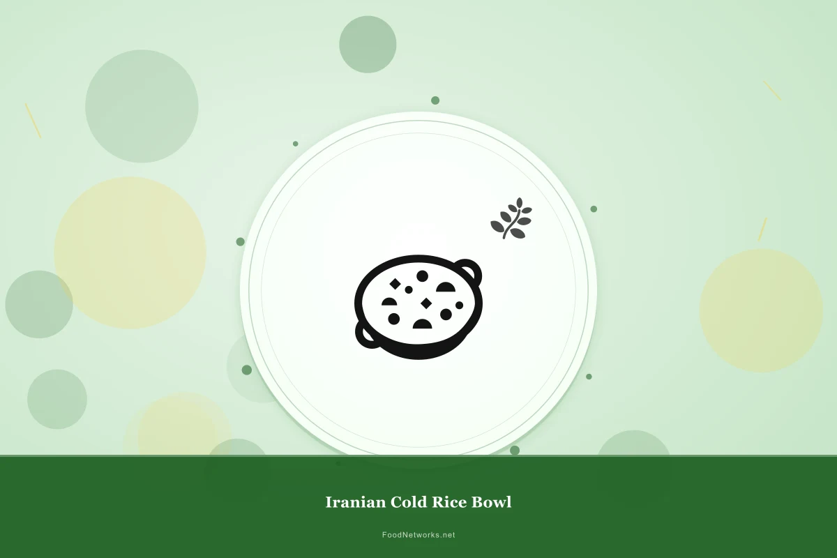 Why This Iranian Cold Rice Bowl Recipe Works